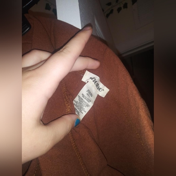 SHO SHO Brown Wide Leg Pants - Picture 4 of 4